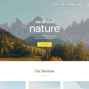 Love Nature Template