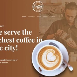 Coffee Shop Template